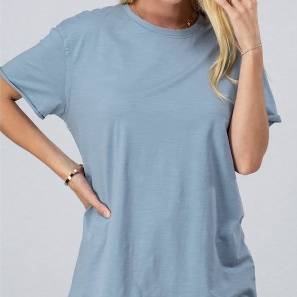 Reverse Seam Oversized Top